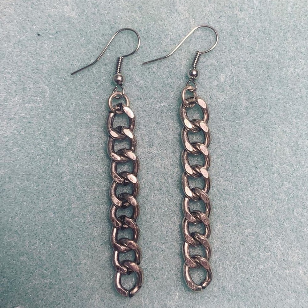 ☆ custom chain link earrings☆
